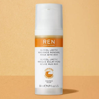 REN Glycolactic Radiance Renewal Mask 50ml - Vivid Glow