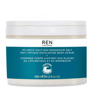 REN Radiance Atlantic Kelp And Magnesium Body Scrub 330ml - Vivid Glow