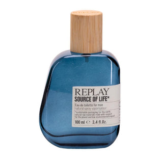 Replay Source Of Life Man Edt 100ml - Vivid Glow