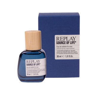 Replay Source Of Life Man Edt 30ml - Vivid Glow