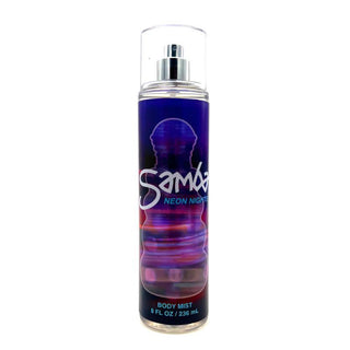 Samba Neon Nights Body Mist 236ml - Vivid Glow