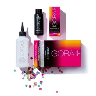 Schwarzkopf Professional Igora Vibrance Kit 4-33 Medium Brown Matte Extra - Vivid Glow