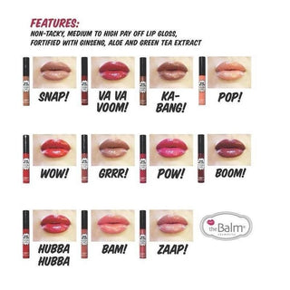 theBalm Pretty Smart Lip Gloss-Hubba Hubba 6,5ml - Vivid Glow