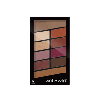 Wet n Wild Color Icon 10-Pan Eyeshadow Palette Rosé in the Air - Vivid Glow