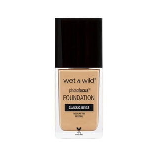 Wet n Wild Photo Focus Foundation Classic Beige 30ml - Vivid Glow