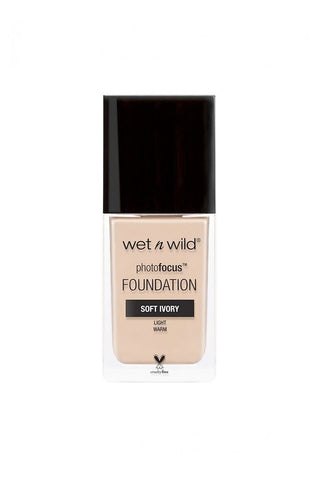 Wet n Wild Photo Focus Foundation Soft Ivory 30ml - Vivid Glow